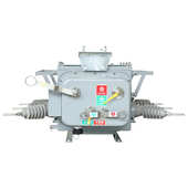 户外负荷zw20宇12fg630a高压 捷真空一二次开关 断路器fzw28融合