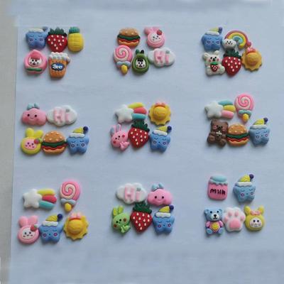 创意卡通可爱个性玻璃水杯立体贴纸手机壳冰箱装饰水果动物3d贴纸