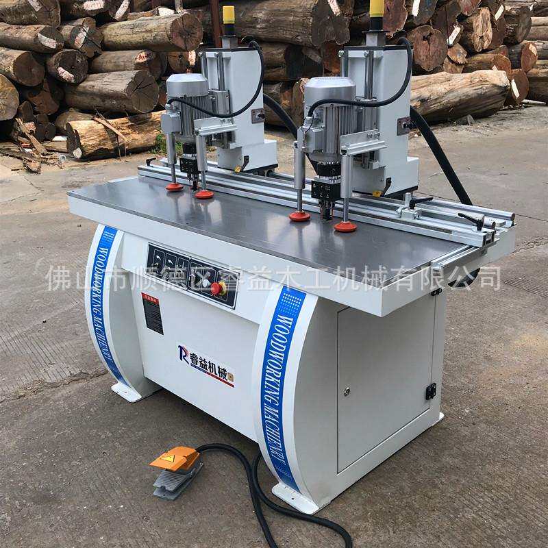 双头铰链钻孔机链柜钻木铰工铰链机铰链钻橱门链铰钻孔机合MZB730