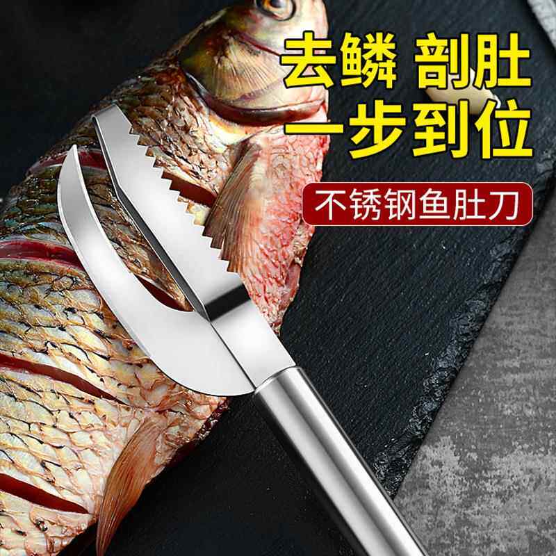 德国刮鱼鳞神器不锈钢电动工具家用杀鱼专用开背去鱼鳞宰鱼刨鱼肚