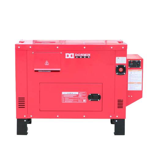 东明DONMIN10kw低温启动应急备用防护型小型柴油发电机组