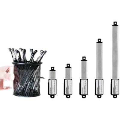 微型电动推杆小型24v直流推拉杆直线往覆电机大推力迷你升降器