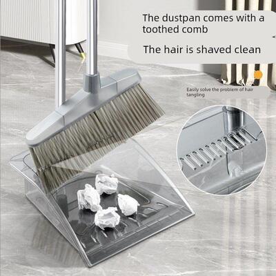 broom dustpan set household soft wool sweeping mop[ cleaning