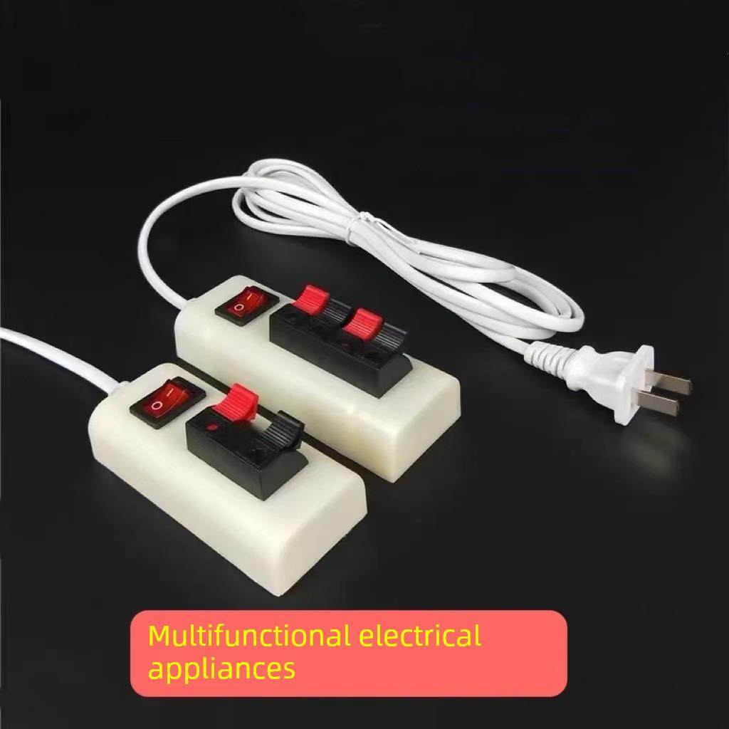 2位4位配线座配线槽试验器具灯夹试验箱试验灯插头带开关,家装灯饰光源,灯具配件,淘宝优惠券,粉丝福利购,淘宝优惠卷