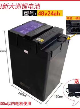 天能同款锂电池48v24ahs07立马新大洲国标三元锂大容量长续航