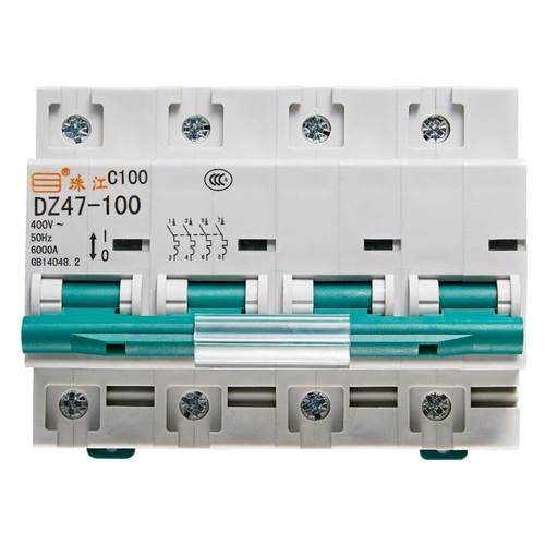 江珠开关DZ4780～100气A小型断路器家RZZ用工业用空关总开开关