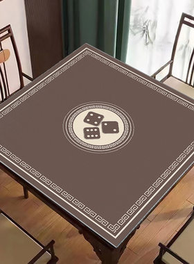 麻将垫布棋牌桌绿色桌上消音静音手搓桌垫扑克垫子自动新款耐磨