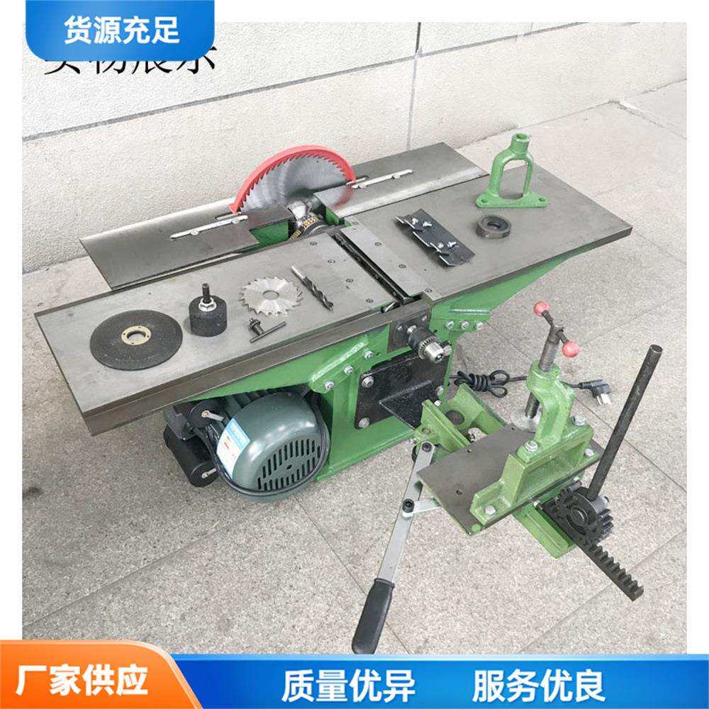 钻孔切割刨削一体机家具厂装修台锯设备全自动工业木材平刨