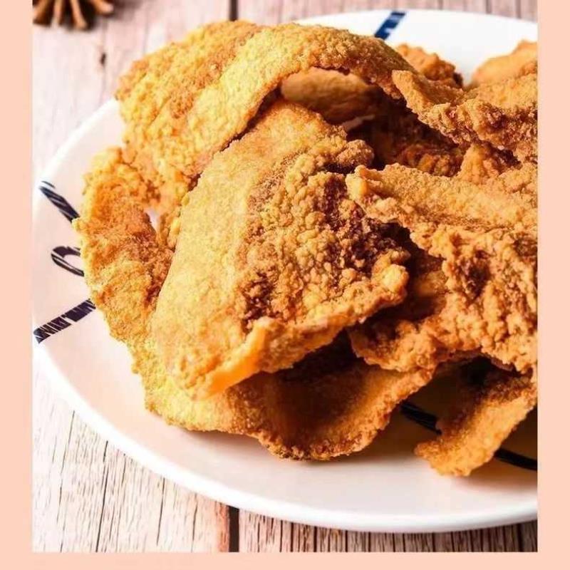 精选油炸五花肉酥脆猪油渣肥瘦相间青岛油渣满口肉香香酥肉片零食
