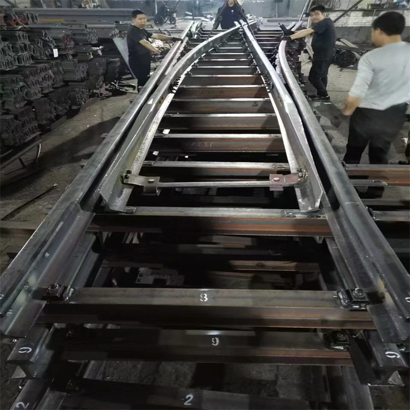 原厂出d售线k6交叉渡线30-3-9单开道岔 格轨道用对称道岔 多规交