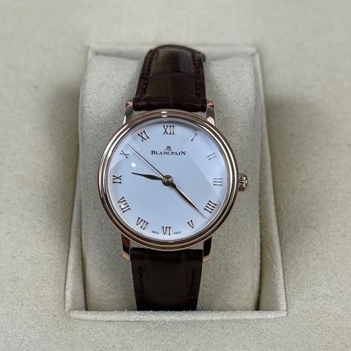 公价11.5万】98新29mm宝珀经典18k玫瑰金6104-3642自动机械女手表