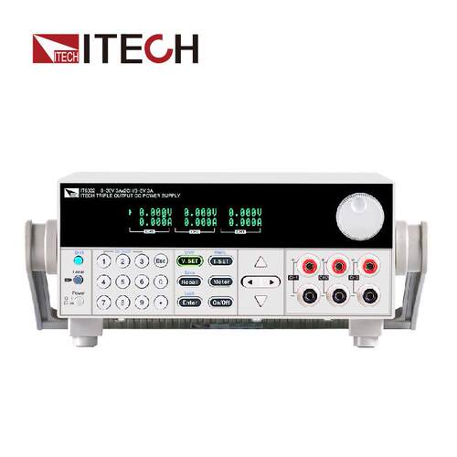 艾德克斯ITECH三路程控远程测量直流电源IT6302