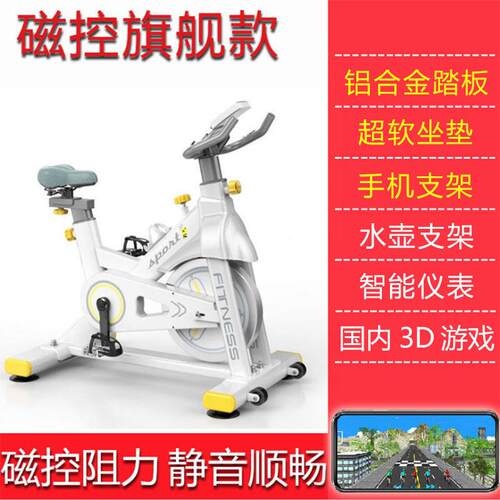 磁控静音动感单车室内锻炼健身车家用减肥脚踏自行车健身运动器材