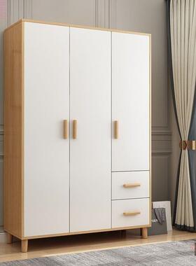 衣柜家用功卧室现简约简易组装出代租ELI房组合柜子多能大用衣橱