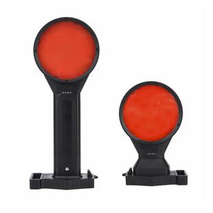 SW2733 FL4830铁路双面方位灯铁路路障施工伸缩吸附红闪