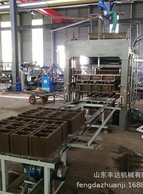 产量1000块一小时 QT6-15 空心砖机 出口品质brick machine制砖