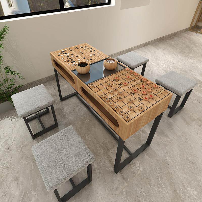 多功能桌棋牌社专象棋桌用围棋桌棋用0123两幼儿园棋盘桌五子棋桌