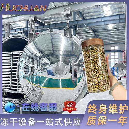 萝卜卷心菜真空冻干机鹌鹑宠物食品冻干设备玉米真空冷冻干燥机