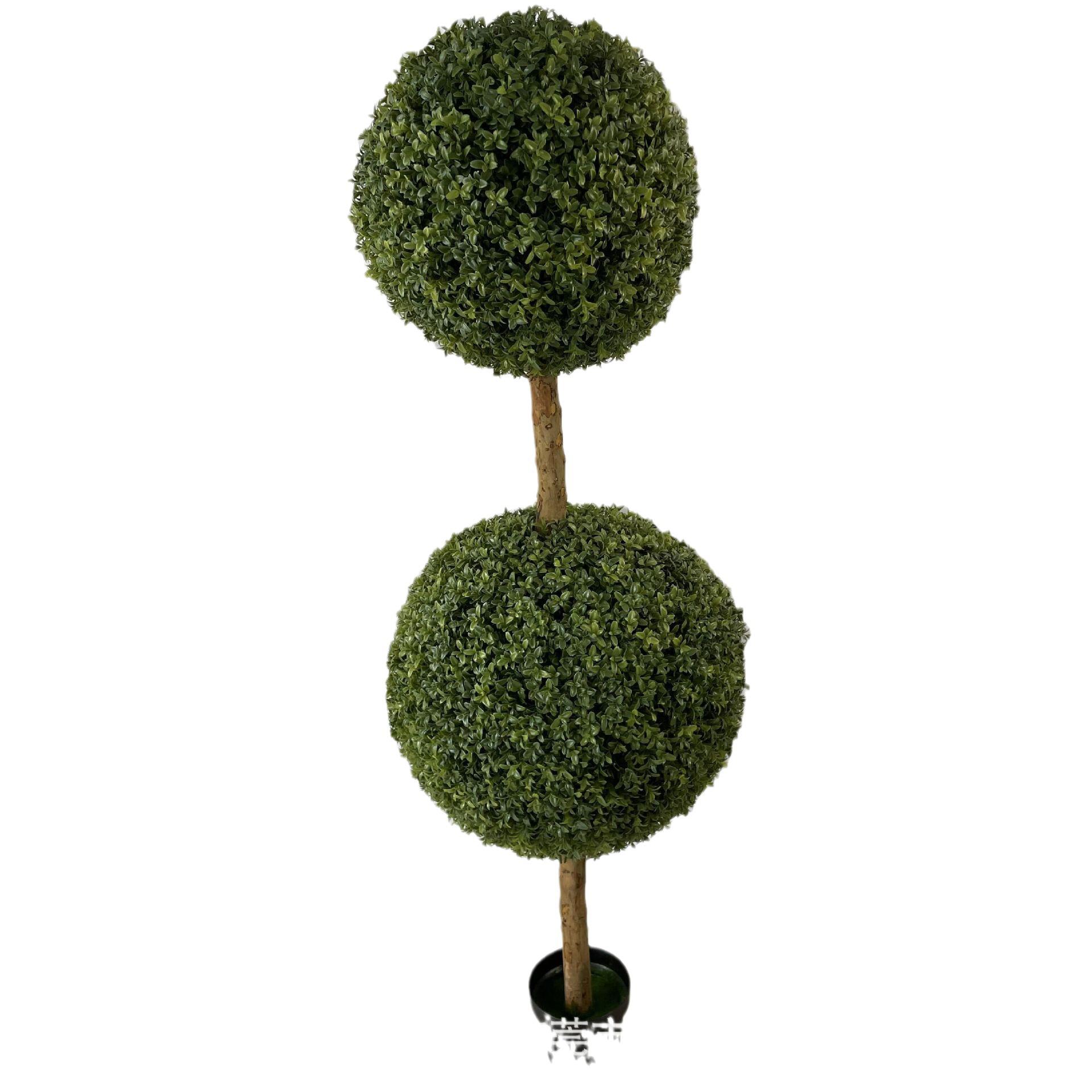 仿真绿植草球盆栽仿真杨梅绿萝草球盆栽灌木丛造景装饰家居树