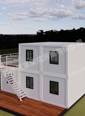 移动阳光房层组合集双36206箱房集成房屋住人打装可包箱房景区集