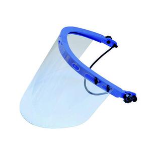 聚碳防护面罩尺寸395 防电弧面屏 240mm 头戴式 世雍供