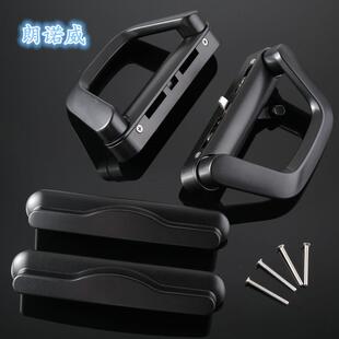 有框阳台铝门双边不带钥匙拉手执手锁推拉门移门厨房隔断卫生间锁