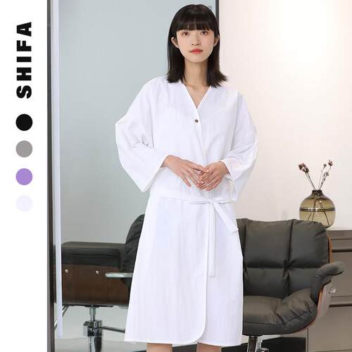 理髲店客袍高档潮网红美发客服发廊专业美容院衣服发型师围布定制