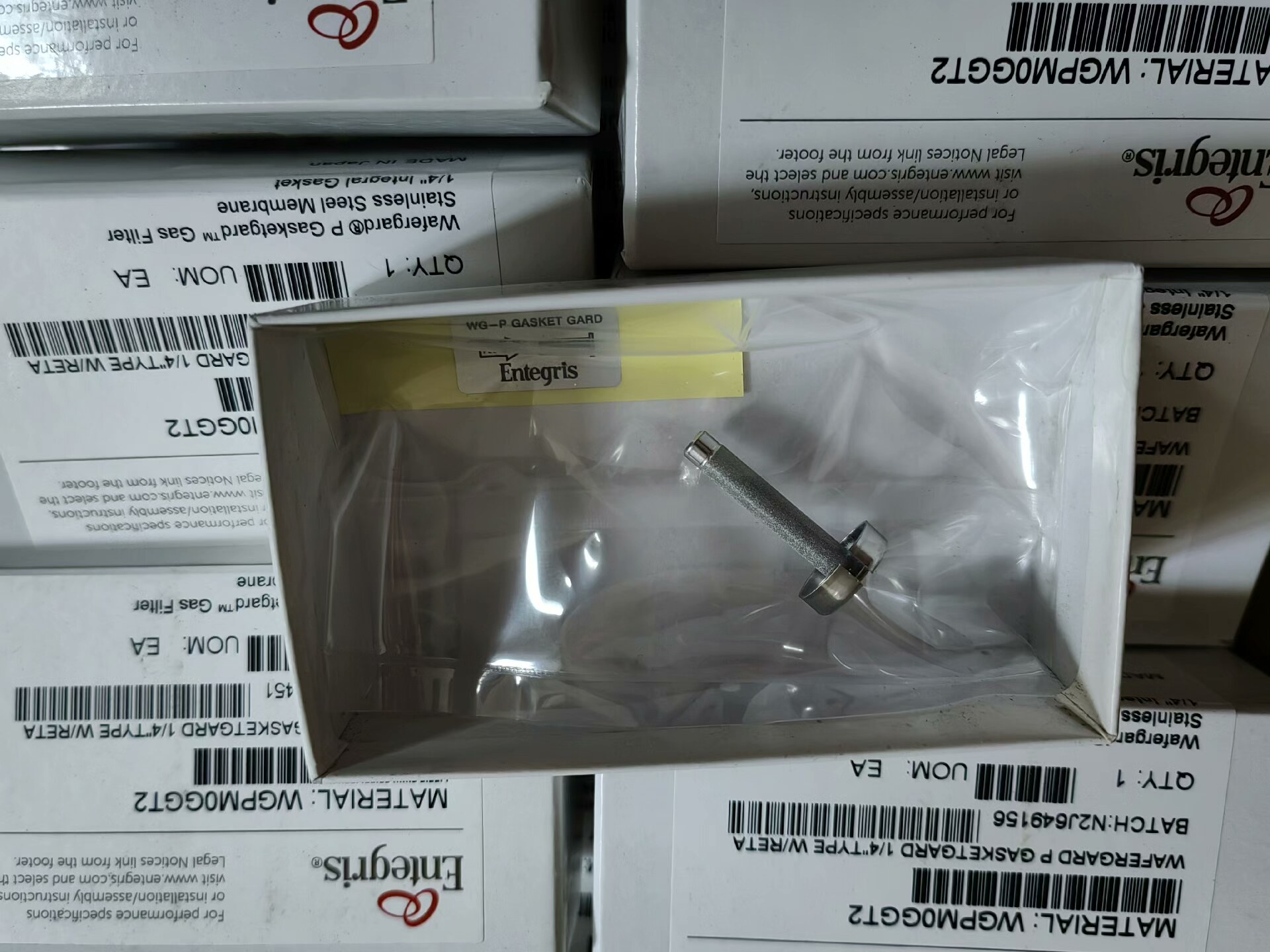 Entegris 英特格 应特格 1/4寸垫片式 气体 过滤