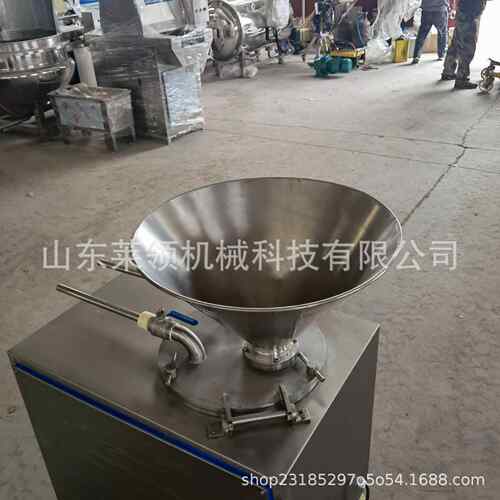 质香HWS肠自动灌装设备优全动定鸡量肉肠自制作不锈钢糯米肠灌肠