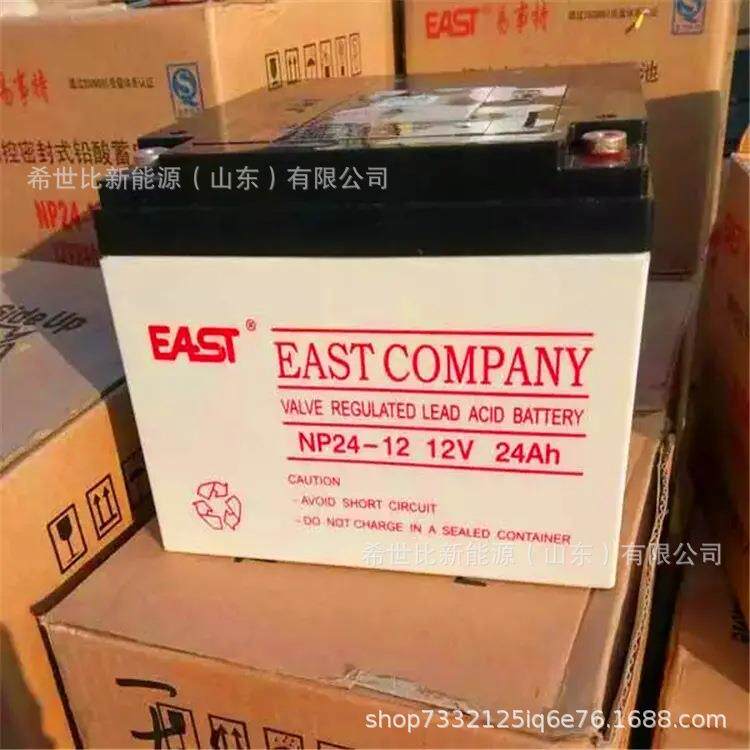 易事特蓄电池NP24-12实验室精密设备电源12V24AH防火或保全系统