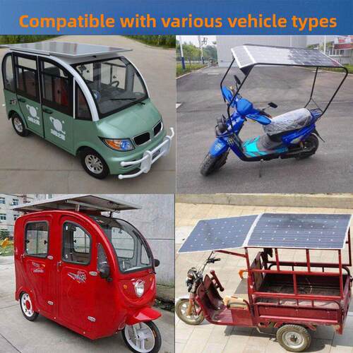 太阳能软板可弯曲48V/60V/72V电瓶充电户外房车大功率发电板