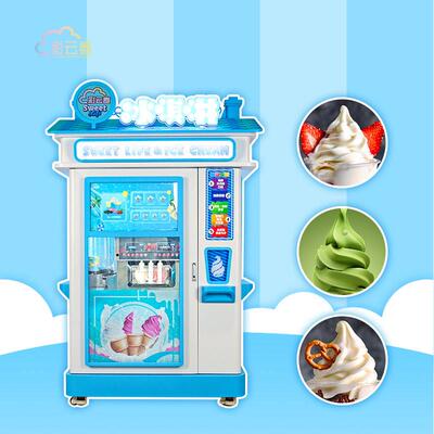 Automatic ice cream machine unmanned vending machine