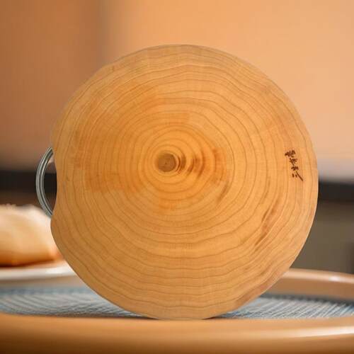 砧板实木木整杏切菜圆板家用J2092抗菌防霉银树墩木白果树案板加