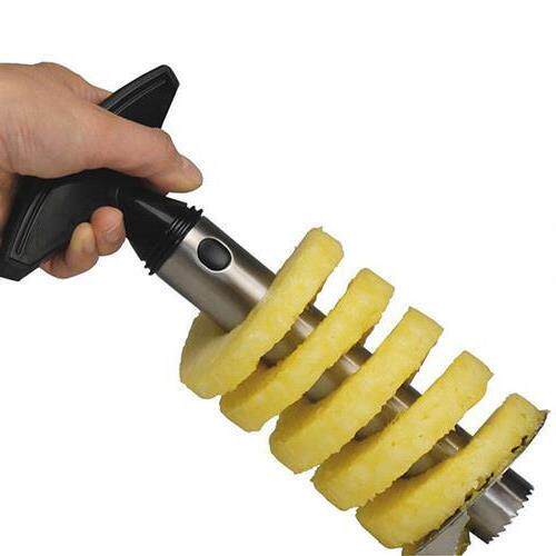 Stainless Steel Pineapple Corer Peeler Cutter Easy Fruit Par