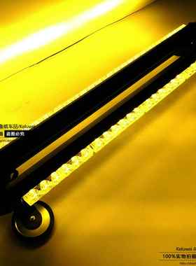54LEDK01040双排顶警示灯长排爆灯强磁长条灯6灯4节闪4面爆闪车灯