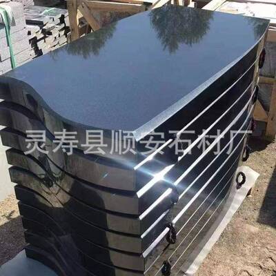 石雕墓碑石头墓碑家族墓公墓石材墓碑传统公墓农村土葬墓碑