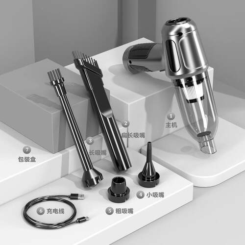 车载吸尘器吸吹一体家车两用多功能手持无线超强大功率吸力吹尘机