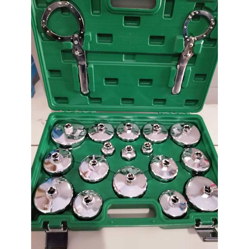 钢制加厚帽式机油格机油滤芯扳手套筒工具套装拆装轿车滤清器扳手