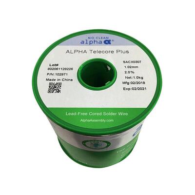 ALPHA阿尔法无铅焊锡丝含银 爱法SACX0307 0.51-0.64-0.81-1.02mm