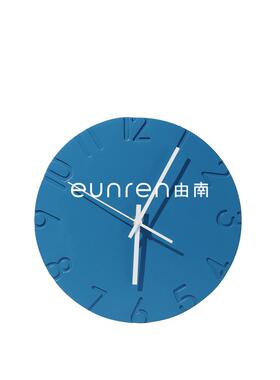 现代简约极简墙壁挂钟时钟艺术摆件家居客厅背景墙创意装饰品