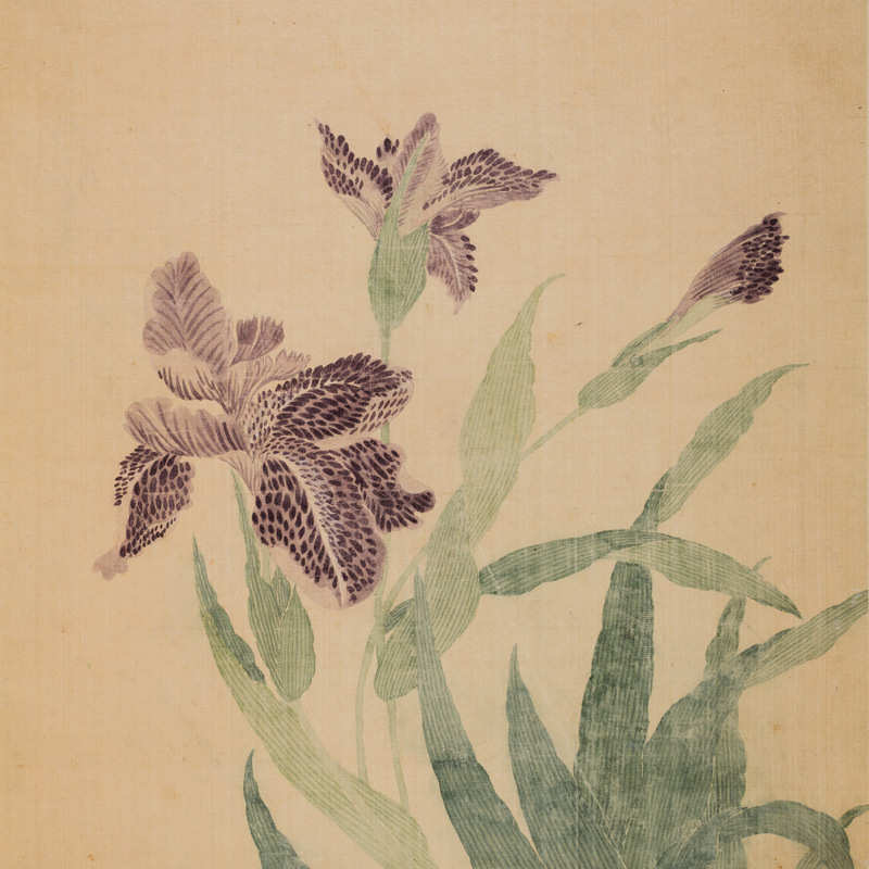 复古美式花卉背景墙装饰画 现代日式客厅餐厅家居软装挂画新中式图片