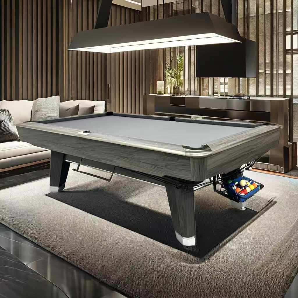 星盛台球桌厂家标准美式花式九球台四五六代家用商用俱乐部台球桌