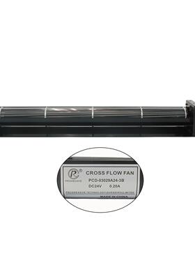 深圳建隆3029横流风机PCD-03029A24-3B 广告机用DC24V直流风机