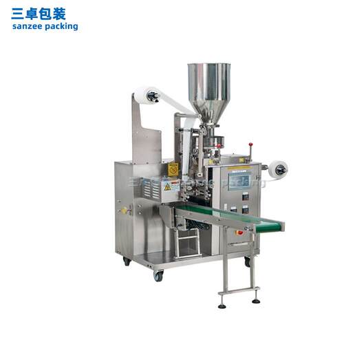 厂家供应立式袋泡茶带线带标包装机滤纸袋泡茶包装设备