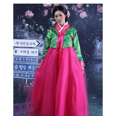 新款大今出演服成人朝鲜族演出族服长少数民服装韩国传统舞蹈韩服