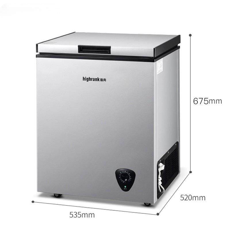 货无霜冷柜冻一级节能小冰柜家用全冷冻WMG小型你省保电鲜冷迷藏