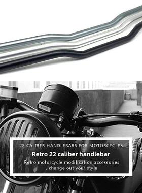 游侠GN棍王CG天俊覆古摩托车改装铝合金超低把车把方向把燕把雁把