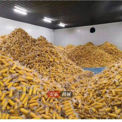 农用商用小型自动扒皮机东北鲜苞米气吹式扒皮用机械设备厂家加工