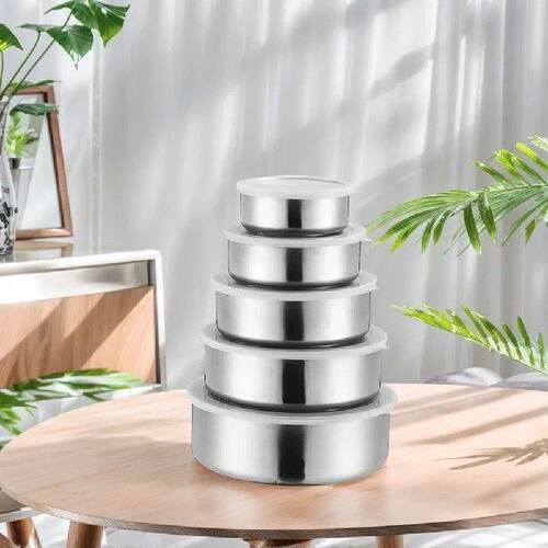 Stainless Steel Food Container Lunch Storage Box with Lid