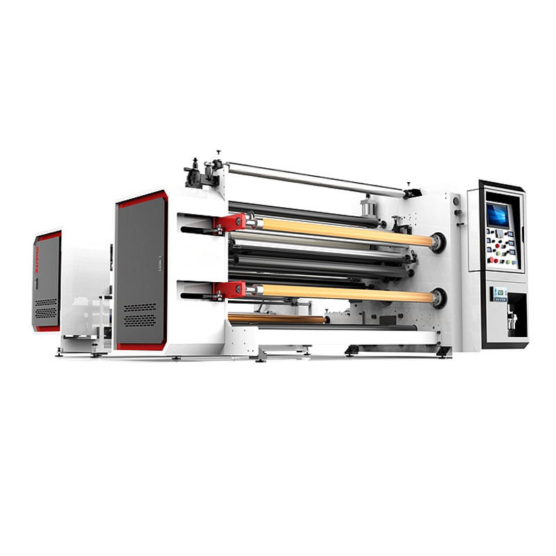 薄摸贴合分条复卷机高速全自动分条机pe膜收卷机熔喷无纺布分切机